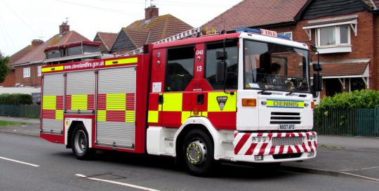 Cleveland FRS fire engine