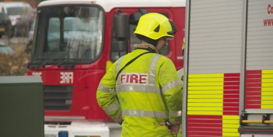 Fire crew