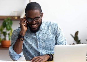 Man on phone roleplay - CPG assessment